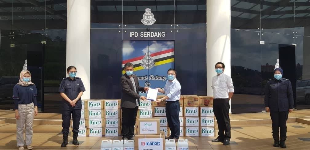 Covid-19 Donation: Ibu Pejabat Daerah Serdang