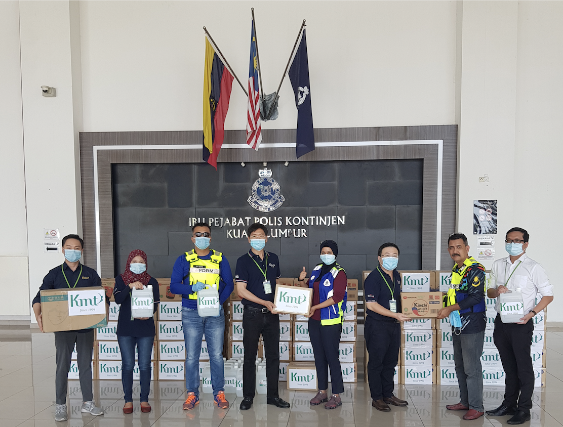 Covid-19 Donation: Ibu Pejabat Polis Kontinjen KL