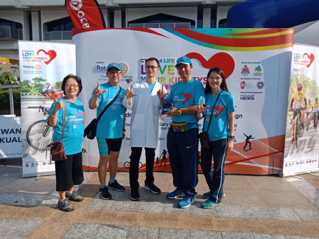 2019 Rotary Cycle 4 Life Love Your Kidney