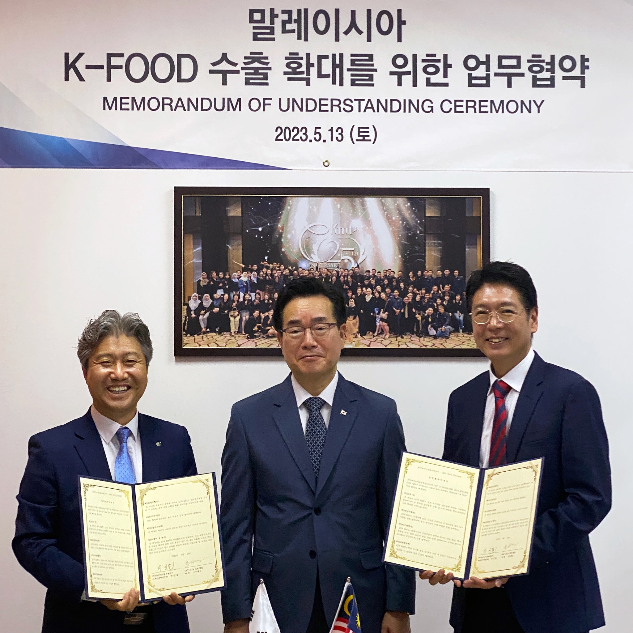 2023 May – MoU Signing with the Minister of Agriculture, Food, and Rural Affairs of the Republic of Korea